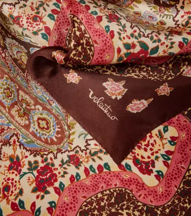 Valentino Printed silk twill scarf | Thumbnail 3