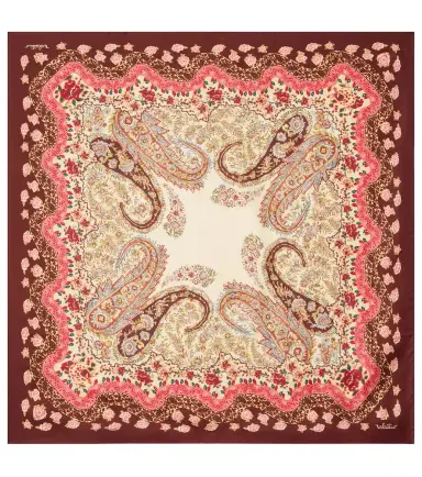 Valentino Printed silk twill scarf | Thumbnail 1