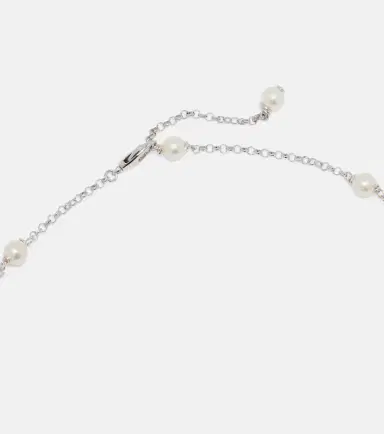 Valentino Ovalette Swarovski-embellished necklace | Thumbnail 3