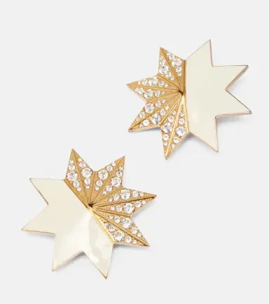 Valentino Pas Plus Swarovski-embellished earrings | Thumbnail 2 Valentino Pas Plus Swarovski-embellished earrings | Thumbnail 2