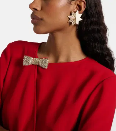 Valentino Pas Plus Swarovski-embellished earrings | Thumbnail 5 Valentino Pas Plus Swarovski-embellished earrings | Thumbnail 5