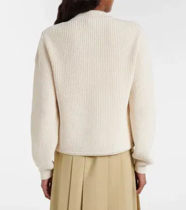 Moncler Down-paneled cotton cardigan | Thumbnail 2 Moncler Down-paneled cotton cardigan | Thumbnail 2