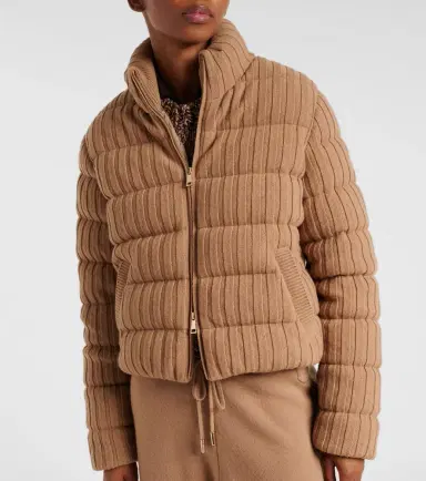 Moncler Wool and cashmere down jacket | Thumbnail 4