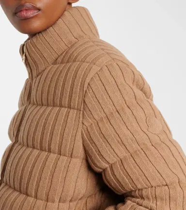 Moncler Wool and cashmere down jacket | Thumbnail 5