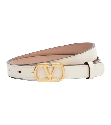 Valentino Garavani VLogo reversible leather belt | Thumbnail 1