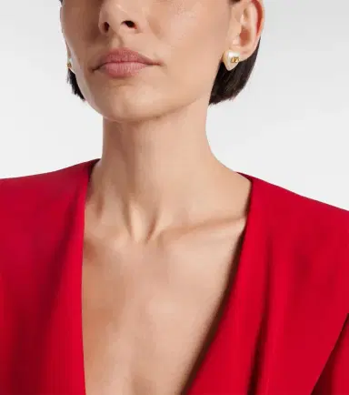 Valentino VLogo faux pearl earrings | Thumbnail 5 Valentino VLogo faux pearl earrings | Thumbnail 5