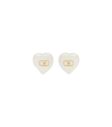 Valentino VLogo faux pearl earrings | Thumbnail 1 Valentino VLogo faux pearl earrings | Thumbnail 1