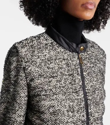 Moncler Down-paneled wool-blend jacket | Thumbnail 3 Moncler Down-paneled wool-blend jacket | Thumbnail 3