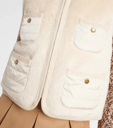 Moncler imosas teddy down vest | Thumbnail 6