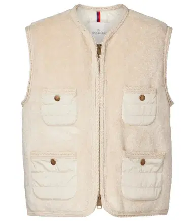 Moncler imosas teddy down vest | Thumbnail 1