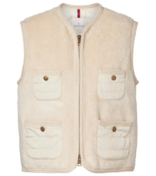 Moncler imosas teddy down vest