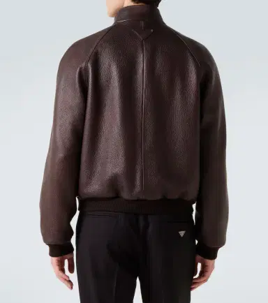 Prada Leather jacket | Thumbnail 2 Prada Leather jacket | Thumbnail 2