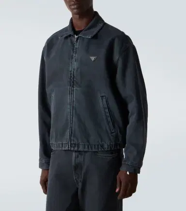 Prada Denim blouson jacket | Thumbnail 5 Prada Denim blouson jacket | Thumbnail 5