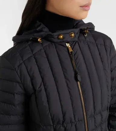Moncler Menthelong quilted down coat | Thumbnail 7 Moncler Menthelong quilted down coat | Thumbnail 7