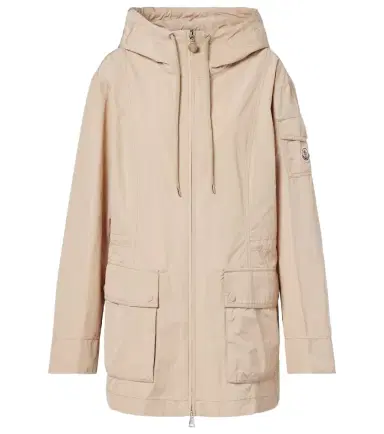 Moncler Leandro technical poplin parka | Thumbnail 1