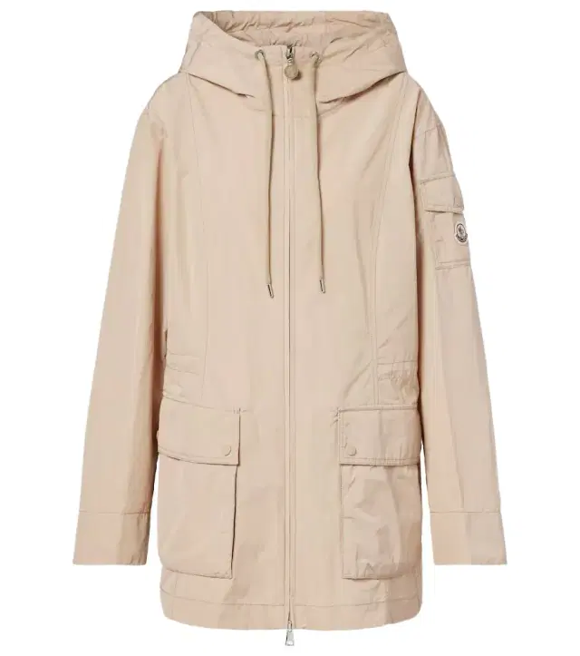 Moncler eandro technical poplin parka