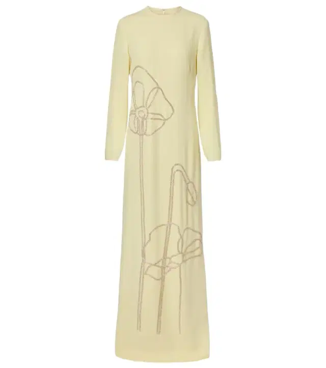 Zarie embellished crêpe gown Zarie embellished crêpe gown
