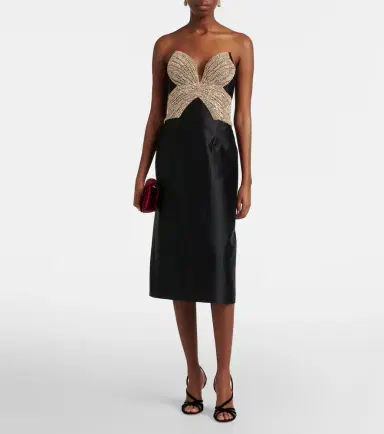 Costarellos Tala embellished cocktail dress | Thumbnail 4