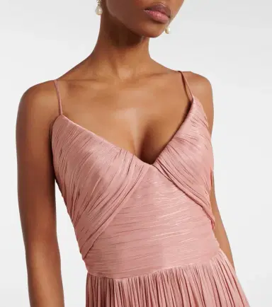 Costarellos Pleated gown | Thumbnail 3