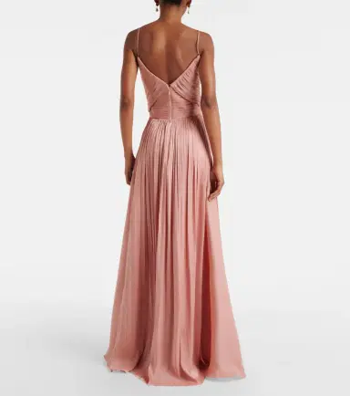 Costarellos Pleated gown | Thumbnail 5