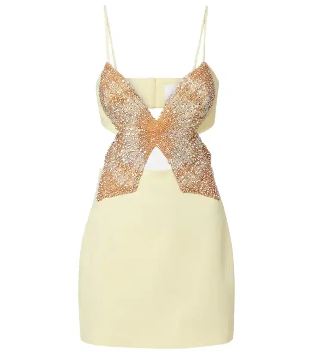 Costarellos Zilia embellished minidress