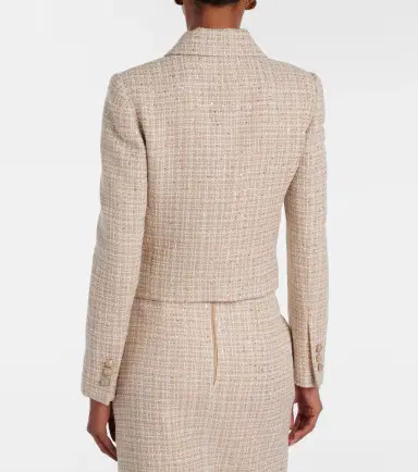 Elie Saab Sequined tweed jacket | Thumbnail 2 Elie Saab Sequined tweed jacket | Thumbnail 2