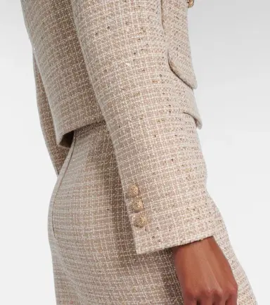 Elie Saab Sequined tweed jacket | Thumbnail 3 Elie Saab Sequined tweed jacket | Thumbnail 3