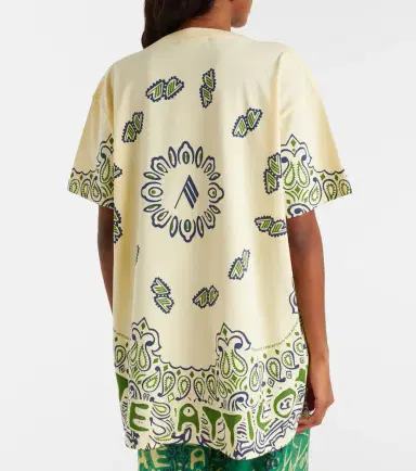 The Attico Bandana oversized cotton jersey T-shirt | Thumbnail 4 The Attico Bandana oversized cotton jersey T-shirt | Thumbnail 4