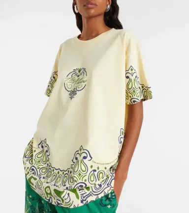 The Attico Bandana oversized cotton jersey T-shirt | Thumbnail 5 The Attico Bandana oversized cotton jersey T-shirt | Thumbnail 5
