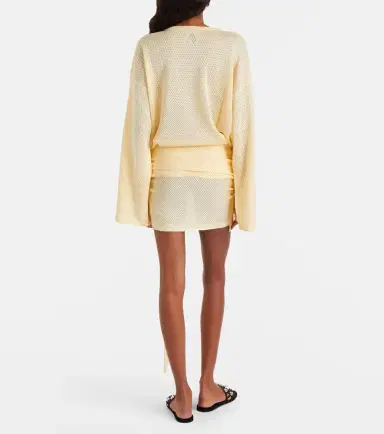 The Attico Open-knit minidress | Thumbnail 4
