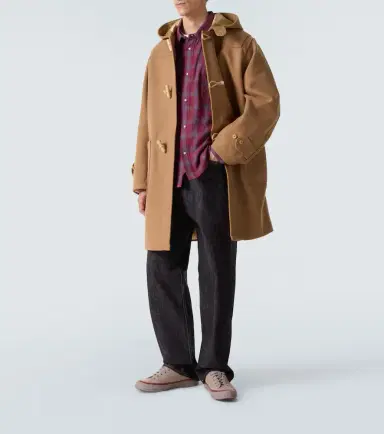 Visvim Commodore wool and linen duffel coat | Thumbnail 3 Visvim Commodore wool and linen duffel coat | Thumbnail 3