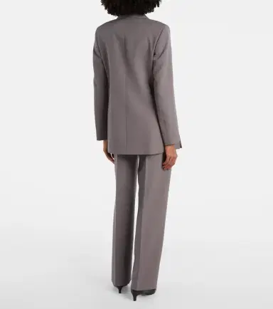 Jil Sander Wool gabardine wide-leg pants | Thumbnail 2 Jil Sander Wool gabardine wide-leg pants | Thumbnail 2
