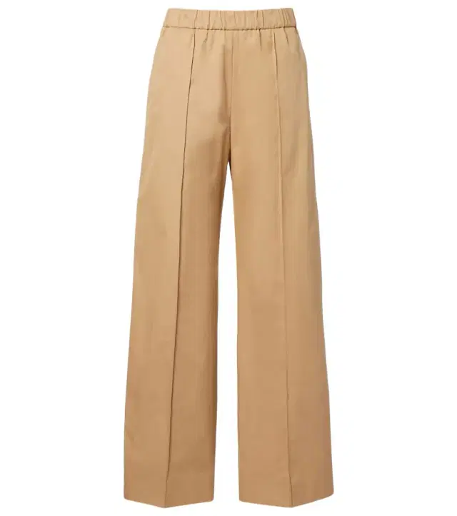 Jil Sander Cotton drill wide-leg pants