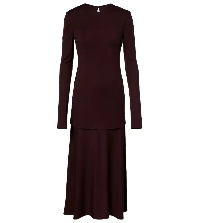 Jil Sander Jersey maxi dress