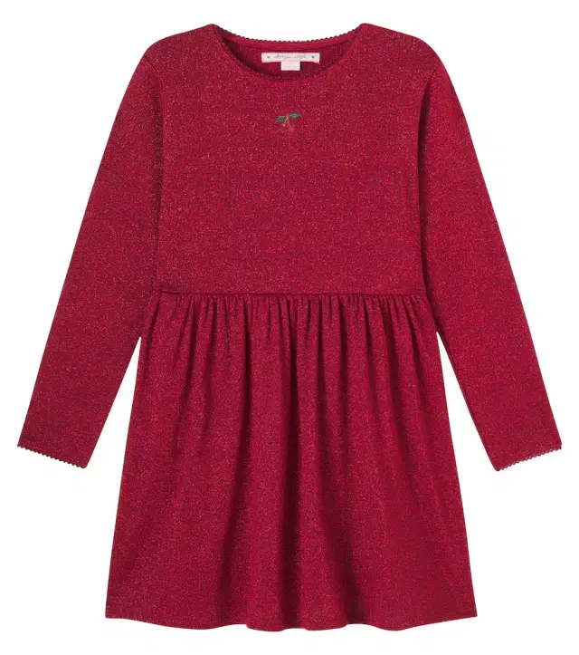Konges Slojd Konges Sløjd Roli cotton-blend lamé dress