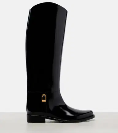 Saint Laurent Julia leather knee-high boots | Thumbnail 2 Saint Laurent Julia leather knee-high boots | Thumbnail 2