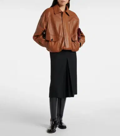 Saint Laurent Julia leather knee-high boots | Thumbnail 5 Saint Laurent Julia leather knee-high boots | Thumbnail 5