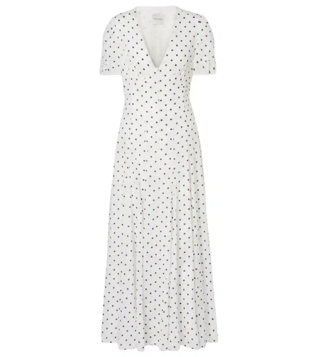 Posse Paloma polka-dot maxi dress