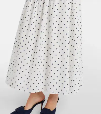 Posse Edie polka-dot maxi dress | Thumbnail 3
