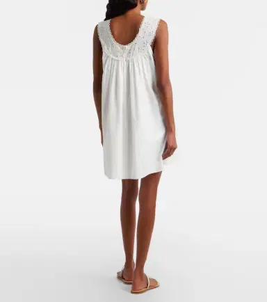 Posse Salma embroidered cotton minidress | Thumbnail 2