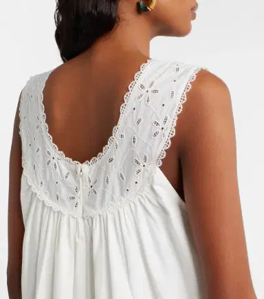Posse Salma embroidered cotton minidress | Thumbnail 3