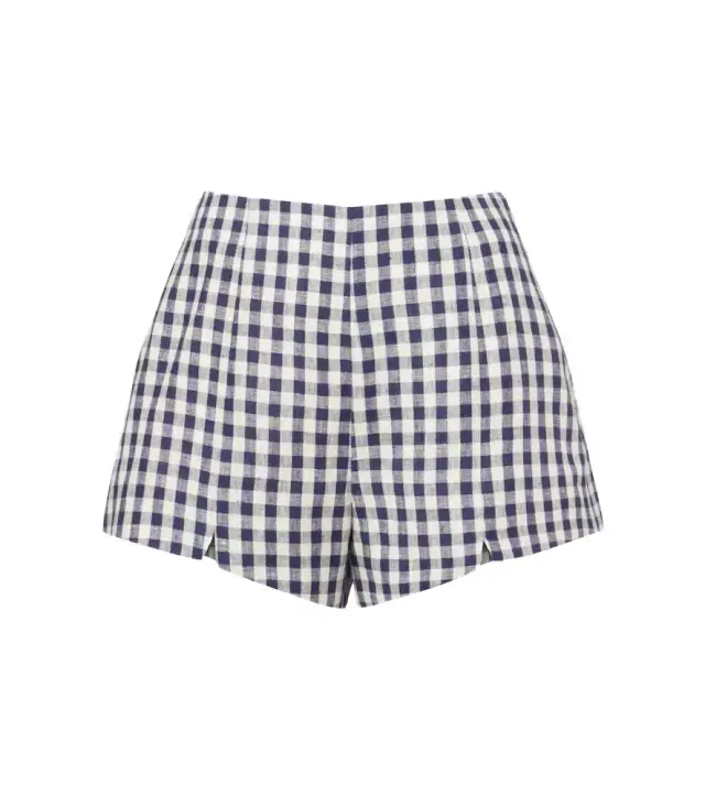Posse Sadie gingham linen shorts