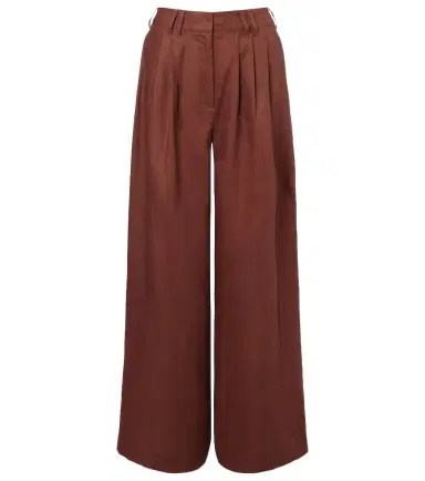 Posse Parker high-rise linen wide-leg pants | Thumbnail 1 Posse Parker high-rise linen wide-leg pants | Thumbnail 1