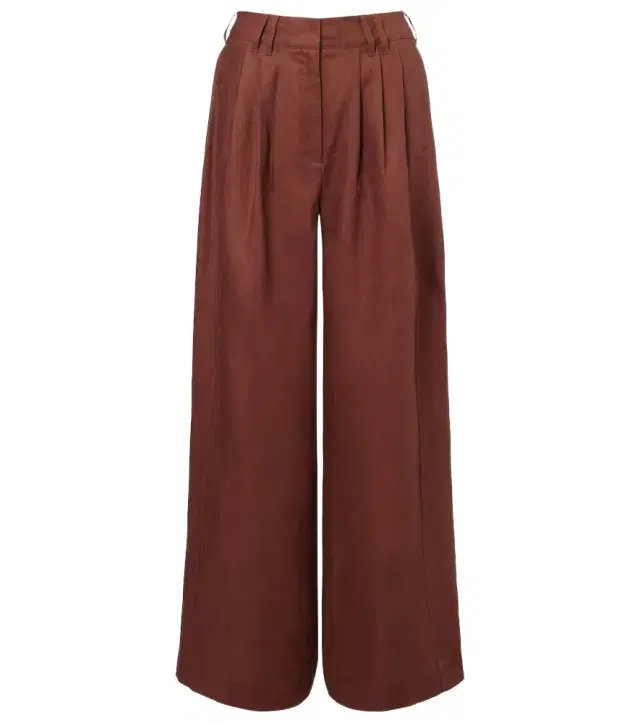 Posse Parker high-rise linen wide-leg pants