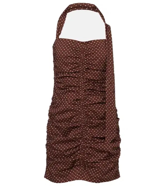 Posse Edie polka-dot minidress