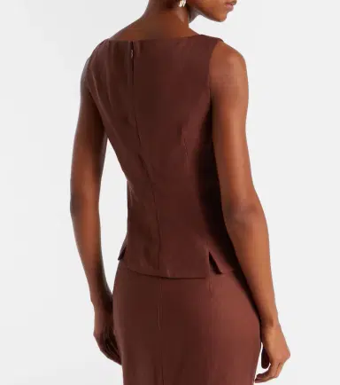 Posse Sabine linen top | Thumbnail 4
