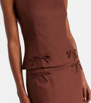 Posse Sabine linen top | Thumbnail 5