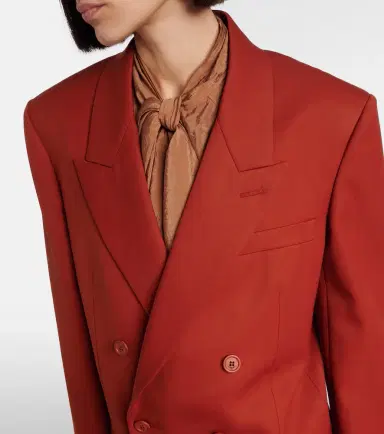 Saint Laurent Wool gabardine blazer | Thumbnail 2