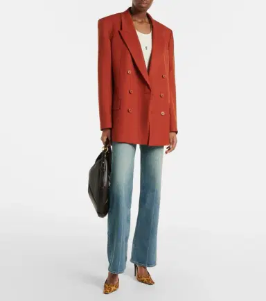 Saint Laurent Wool gabardine blazer | Thumbnail 4