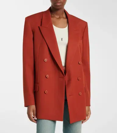Saint Laurent Wool gabardine blazer | Thumbnail 5